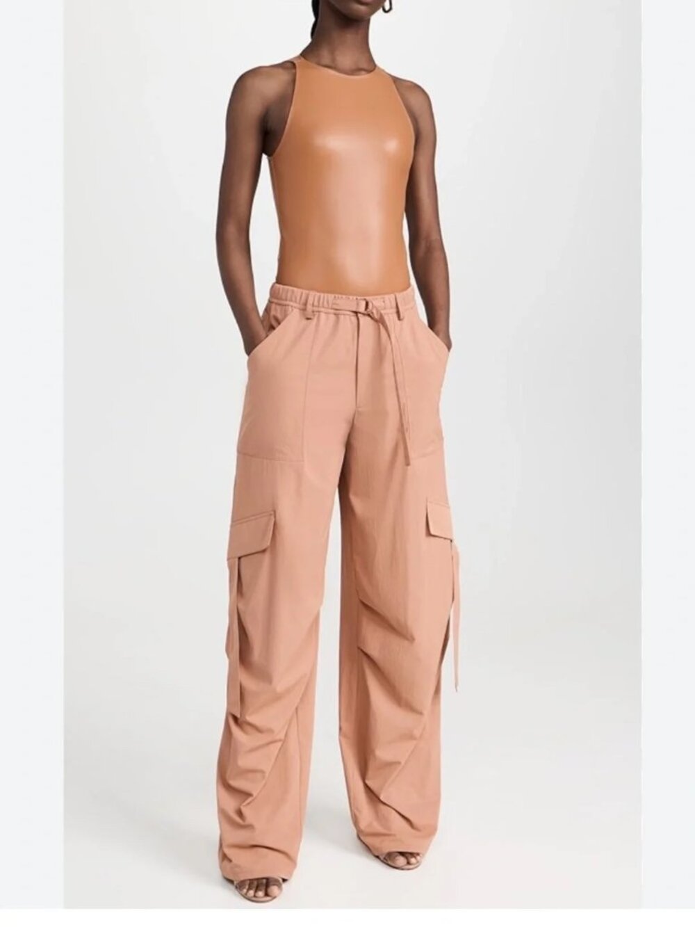 Lapointe Windbreaker Utility Pocket pants in sienna Size - Medium